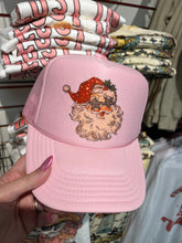 Load image into Gallery viewer, Shipping Dept. Santa with Star Eyes - Foam Trucker Cap - Multiple color options
