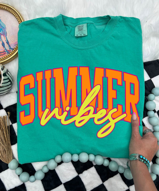 Shipping Dept. Summer Vibes - COMFORT COLOR - Island Green