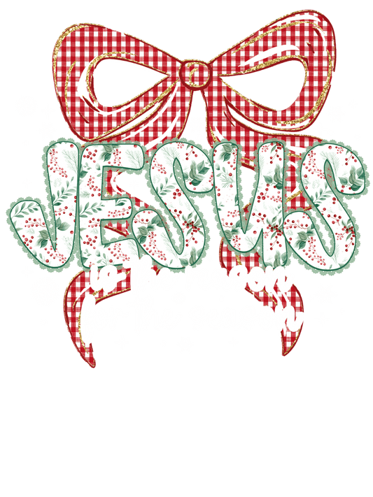 Shipping Dept. t111004-shirt jesus checkerd bow