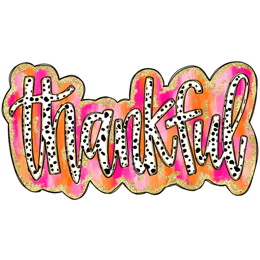 Shipping Dept. thankful pretty text - Multiple Color options
