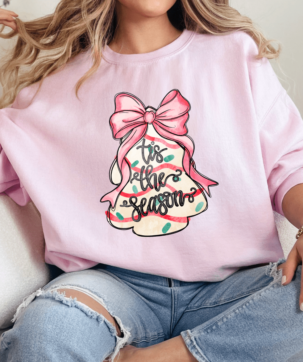 Shipping Dept. Tis The Season Tree Bow - Multiple Color options