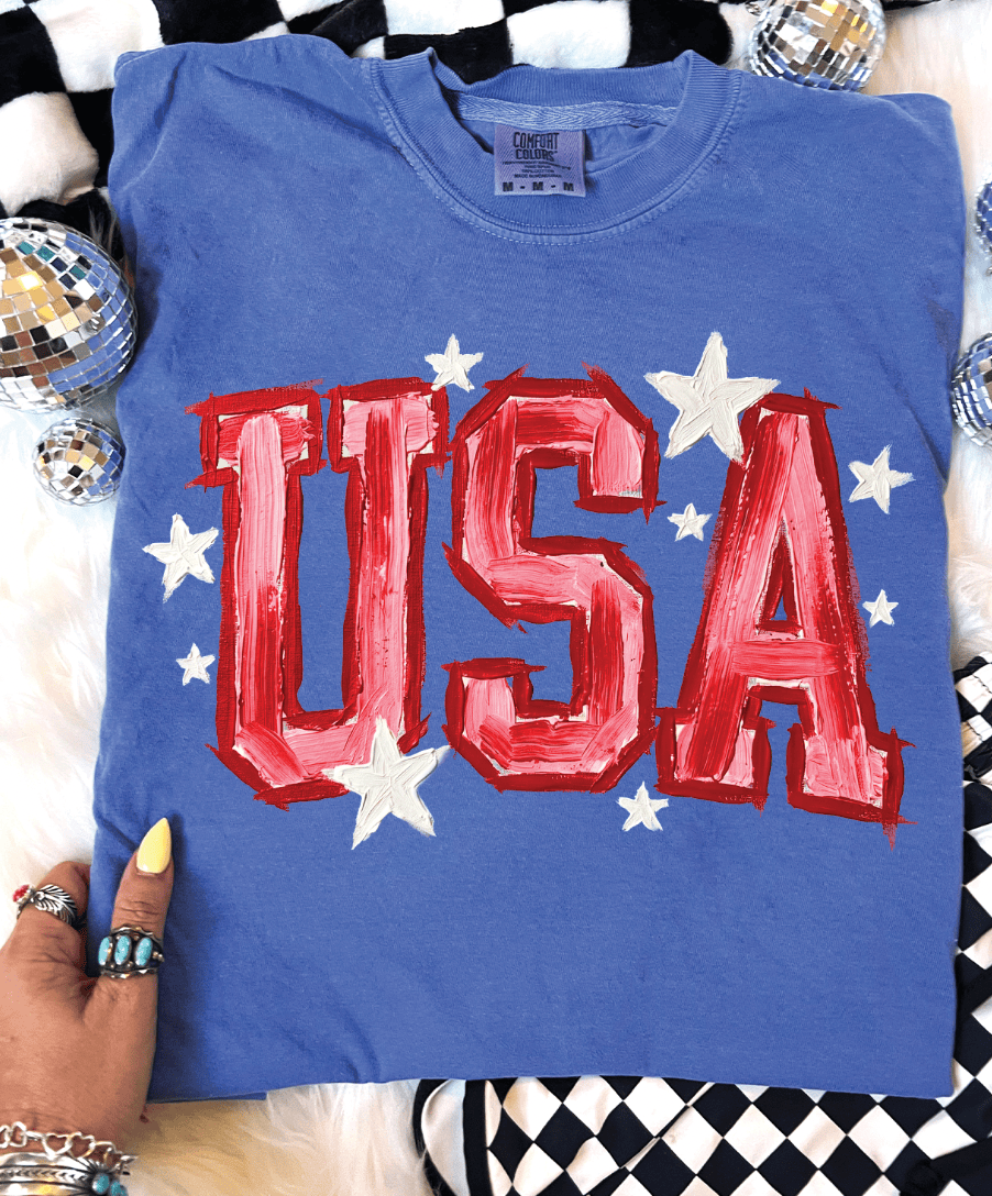 MISSMUDPIE USA All The Way  - Flo Blue