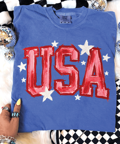 MISSMUDPIE USA All The Way  - Flo Blue
