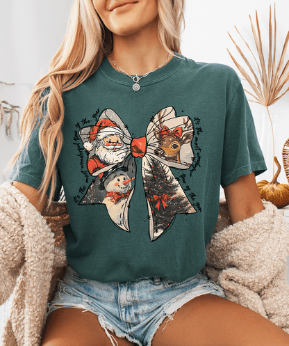 Shipping Dept. Vintage Christmas Bow