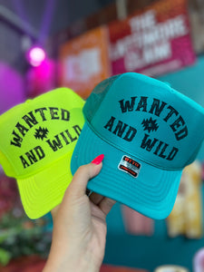 Shipping Dept. Wanted and Wild - Foam Trucker Cap - Multiple color options