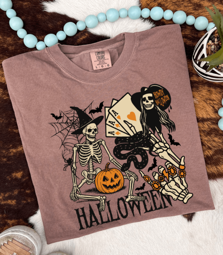 Shipping Dept. Western Halloween vibes - Comfort Color Espresso