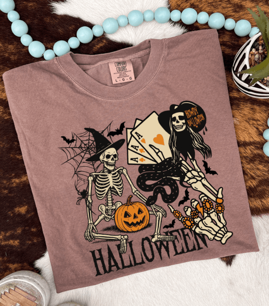 Shipping Dept. Western Halloween vibes - Comfort Color Espresso