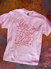 Load image into Gallery viewer, MISSMUDPIE Yee Haw Yall Rope Writing - Pink ( Tee or Sweatshirt )
