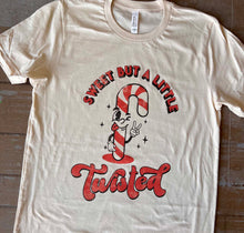 Load image into Gallery viewer, MISSMUDPIE 412 SVGIX Sweet But a little Twisted - Cream tee
