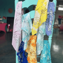 Load image into Gallery viewer, Shipping Dept. Bleached Bandanas - 6 Pack - Random Colors

