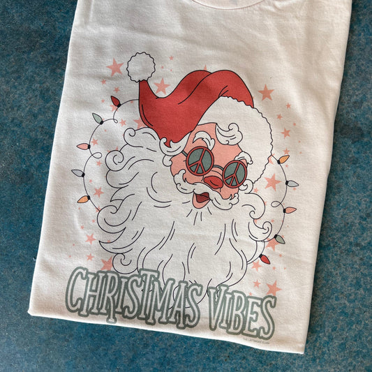 MISSMUDPIE Christmas Vibes Santa With Glasses - 2 Color Options