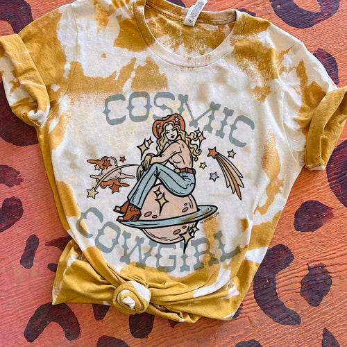 MISSMUDPIE Cosmic Cowgirl - Mustard Bleach