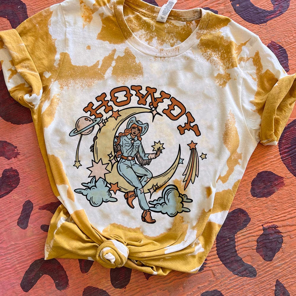 MISSMUDPIE Cosmic Howdy - Scrunch Bleach Mustard