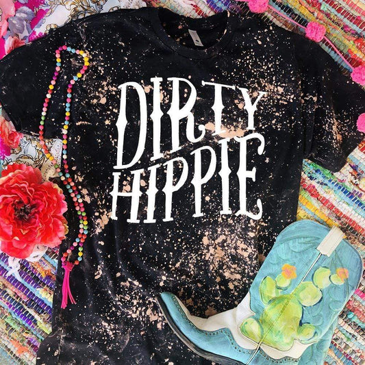 MISSMUDPIE Dirty Hippie - Black Bleached