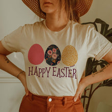 Load image into Gallery viewer, MISSMUDPIE EASTER - Happy Easter with Eggs - Cream
