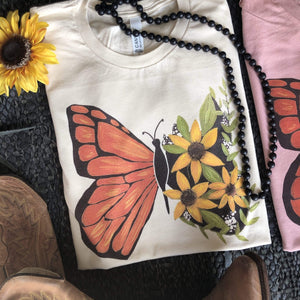 MISSMUDPIE Flutter By Butterfly - CREAM