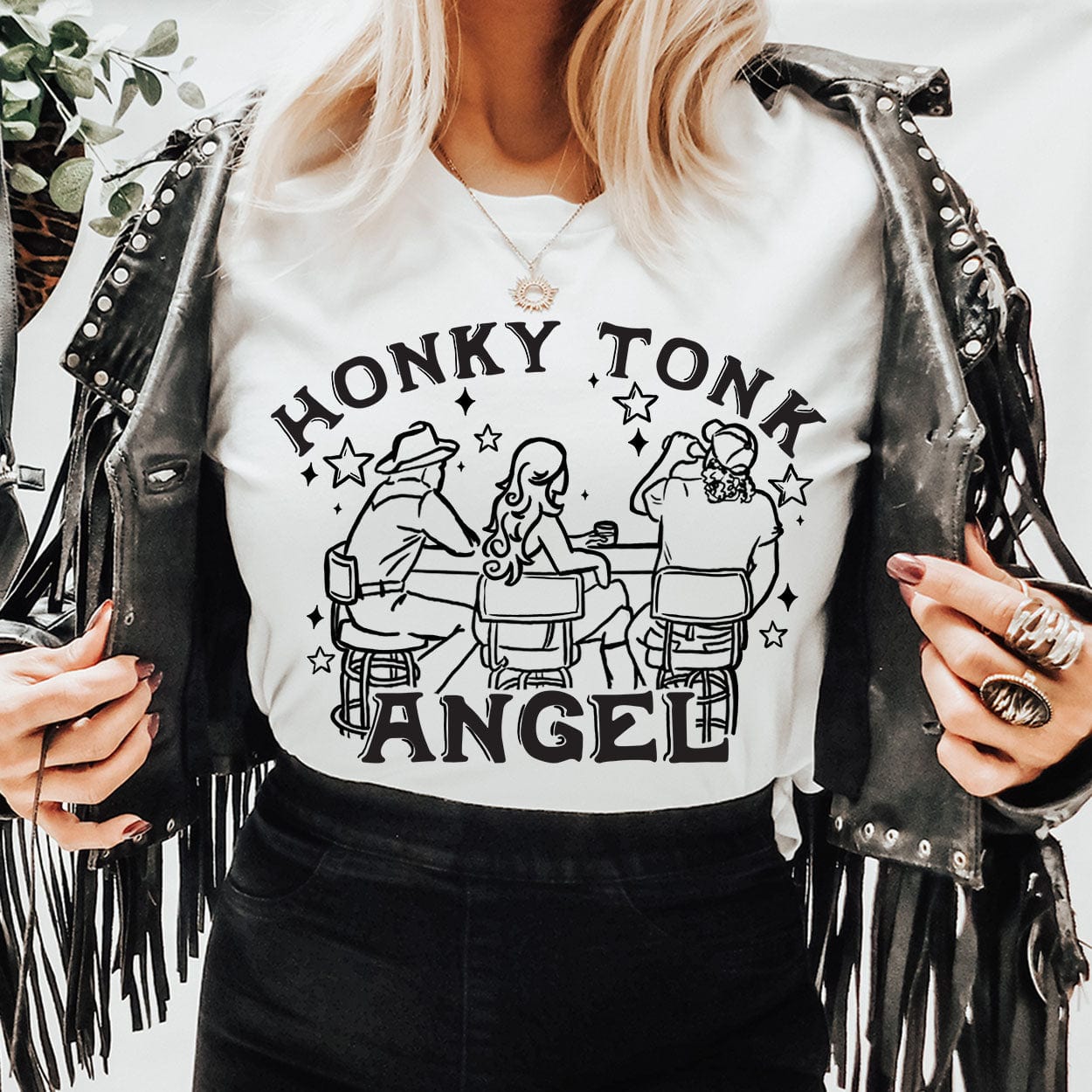 MISSMUDPIE Honky Tonk Angel - White