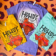 Load image into Gallery viewer, MISSMUDPIE Howdy Texas Hand Drawn  - Mustard

