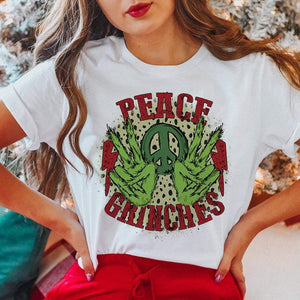MISSMUDPIE Peace Grinches - White