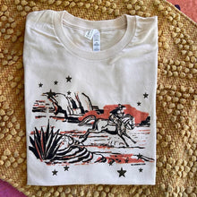 Load image into Gallery viewer, MISSMUDPIE Western Cowboy Desert with stars - CREAM
