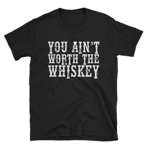 MISSMUDPIE Small / Bella Black You Ain't Worth The Whiskey